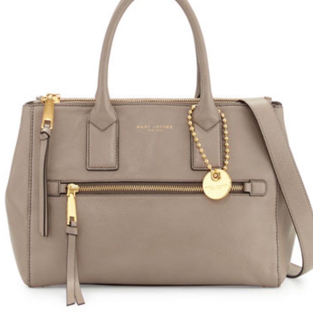 Lightly Used Tan Leather Marc Jacobs Purse